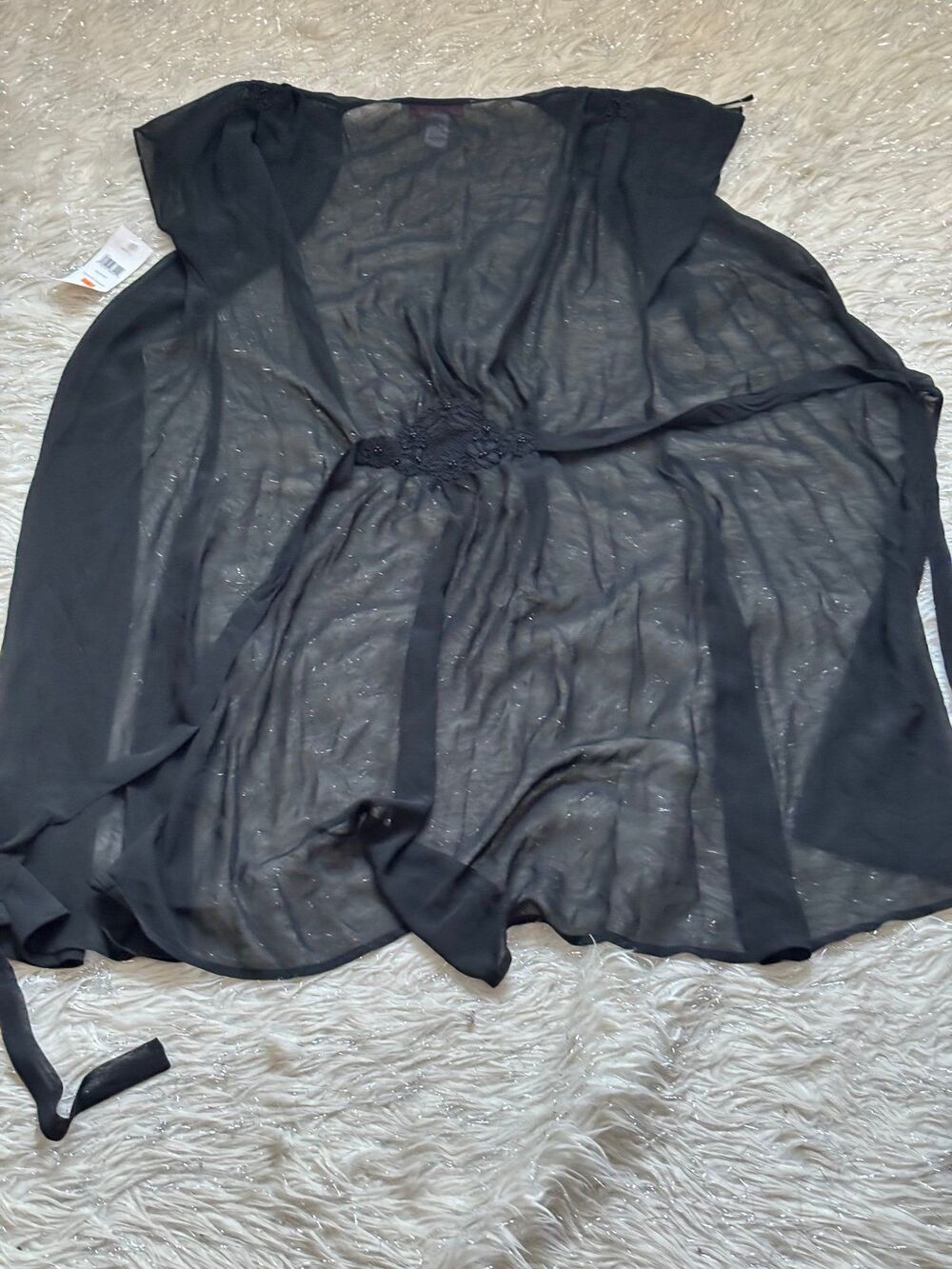 Oscar de la Renta Wrap Robe - Picture 12 of 12